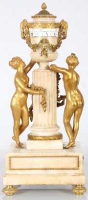 French Three Graces Annular Clock