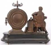 Ansonia Figural Mantle Clock Â Newton