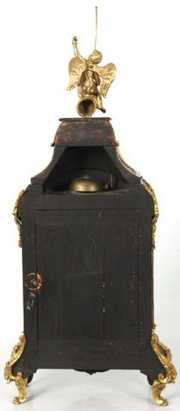 French Boulle Inlaid Mantle Clock