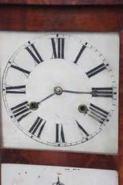 Chauncey Jerome Mahogany Mantle Clock