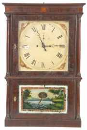 Heman Clark Salem Bridge Shelf Clock