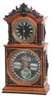 Ithaca 3.5 Parlor Calendar Clock