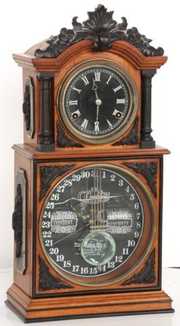 Ithaca 3.5 Parlor Calendar Clock