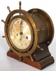 Waterbury No. 10 Ships Bell Clock