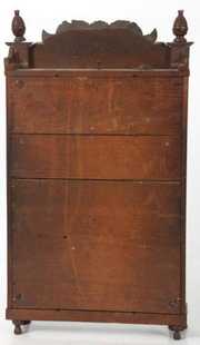 Charles Kirke Half Column Mantle Clock