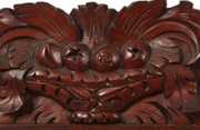 Charles Kirke Half Column Mantle Clock