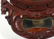 Mahogany Single Fusee Wall Clock