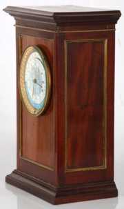 Fancy Mahogany World Time Clock