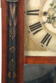 Pratt & Frost Half Column Mantle Clock