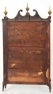 Hopkins & Alfred Pillar & Scroll Clock