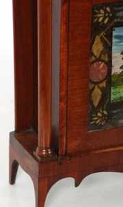 Hopkins & Alfred Pillar & Scroll Clock