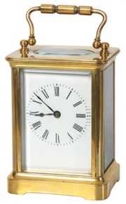 Brass 8 Day Carriage Clock