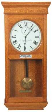 Oak Self Winding Model 18A Clock