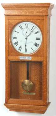 Oak Self Winding Model 18A Clock