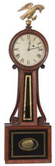 J.J. Beals Boston Banjo Clock