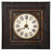 Marble Dial Bakers Clock