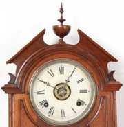 Ithaca No. 6 Library Calendar Clock