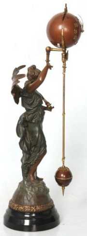 Ansonia Gloria Swinging Ball Clock