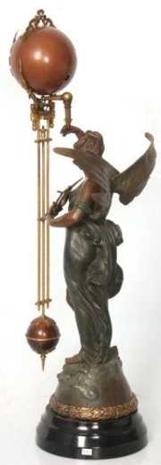Ansonia Gloria Swinging Ball Clock