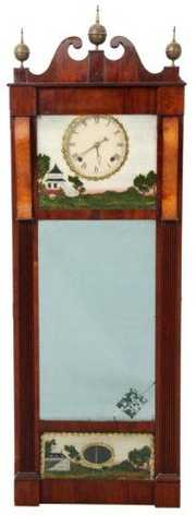 Ives Mirror Clock