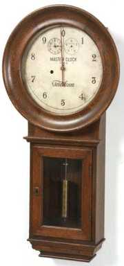 Telechron Type-B Oak Master Clock