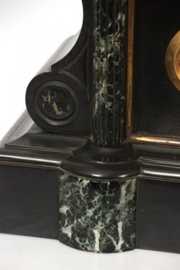 Large French Marble Mantle Clock