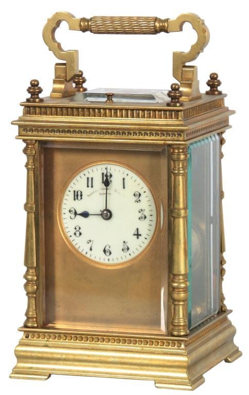 Hour Repeater Brass Carriage Clock