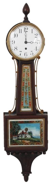 Waterbury Willard No. 5 Banjo Clock