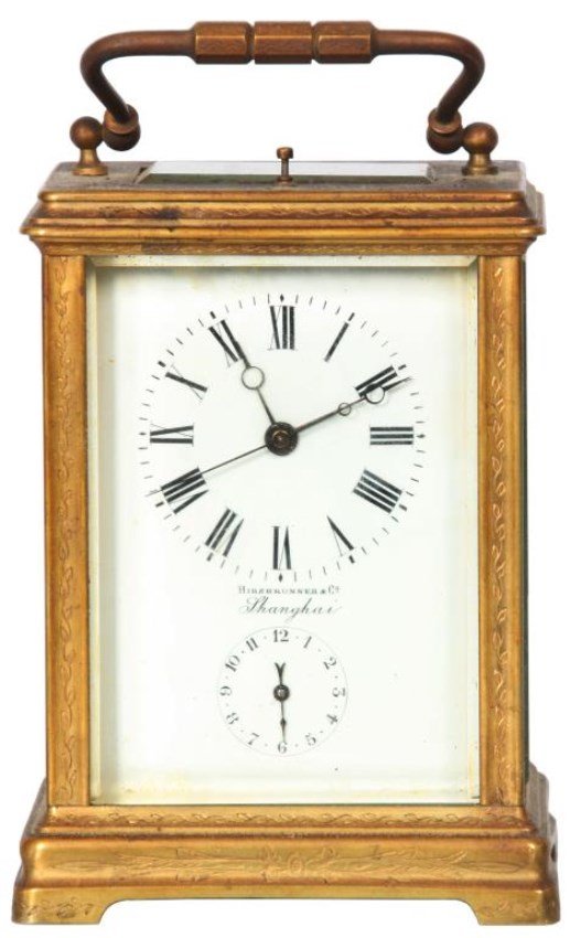 Hour Repeater Brass Carriage Clock