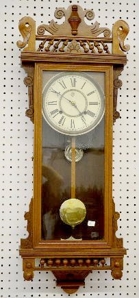 Waterbury “Bruce” Walnut Wall Clock