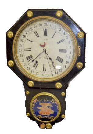 Seth Thomas No. 2 Calendar Wall Clock