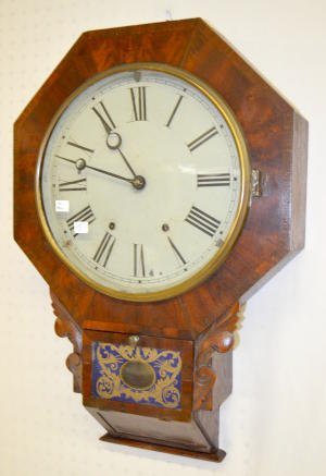 New Haven Rosewood Short Drop Wall Clock