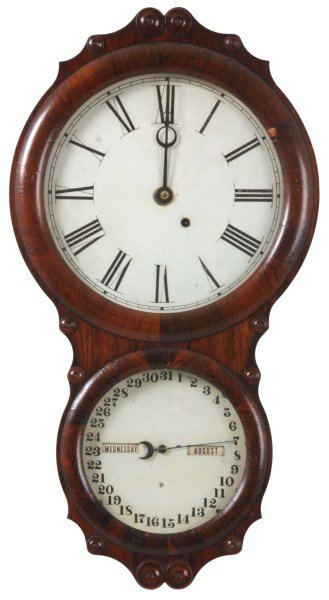 Seth Thomas No. 4 Double Dial Clock