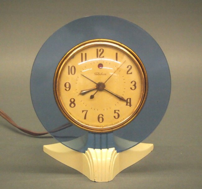 Telechron Art Deco alarm clock