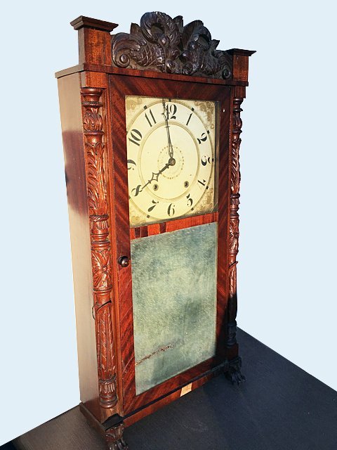 Mitchell Atkins Column and Splat Shelf Clock