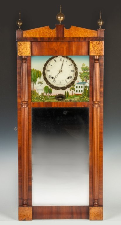 Ives Mirror Clock