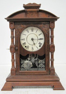 Seth Thomas “Erie” Walnut Parlor Clock