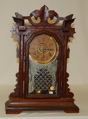 Ingraham Walnut “Paladin” Kitchen Clock