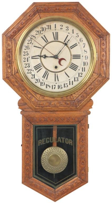 Welch Star Pointer Calendar Clock