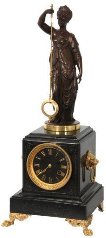 Guilmet Figural Figural Mystery Clock