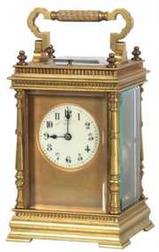 Hour Repeater Brass Carriage Clock