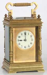 Hour Repeater Brass Carriage Clock