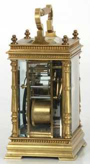 Hour Repeater Brass Carriage Clock