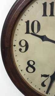 36 in. Seth Thomas 30 Day Gallery Clock