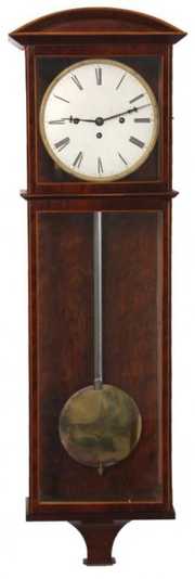 Mahogany Beidermeier Lantern Wall Regulator