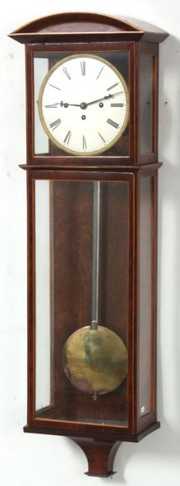 Mahogany Beidermeier Lantern Wall Regulator