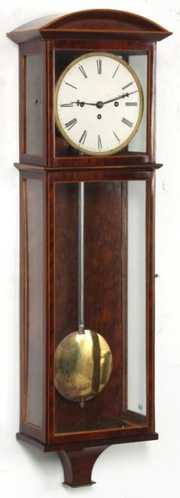 Mahogany Beidermeier Lantern Wall Regulator