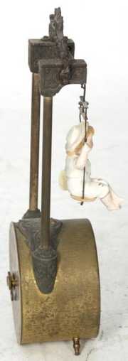 Ansonia Swing No.1 Bobbing Doll Clock