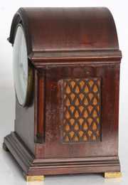 Mahogany Inlaid Bracket Clock