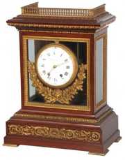 Planchon Mahogany Mantle Clock